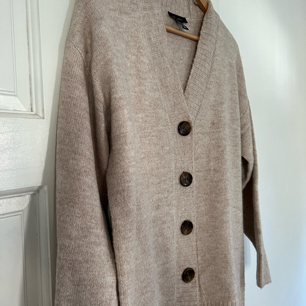 ASOS button down cardigan